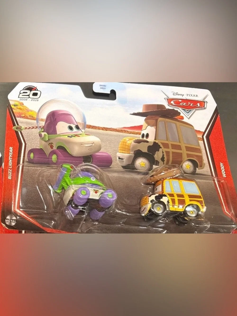 Cars Woody and Buzz 20th anniversary